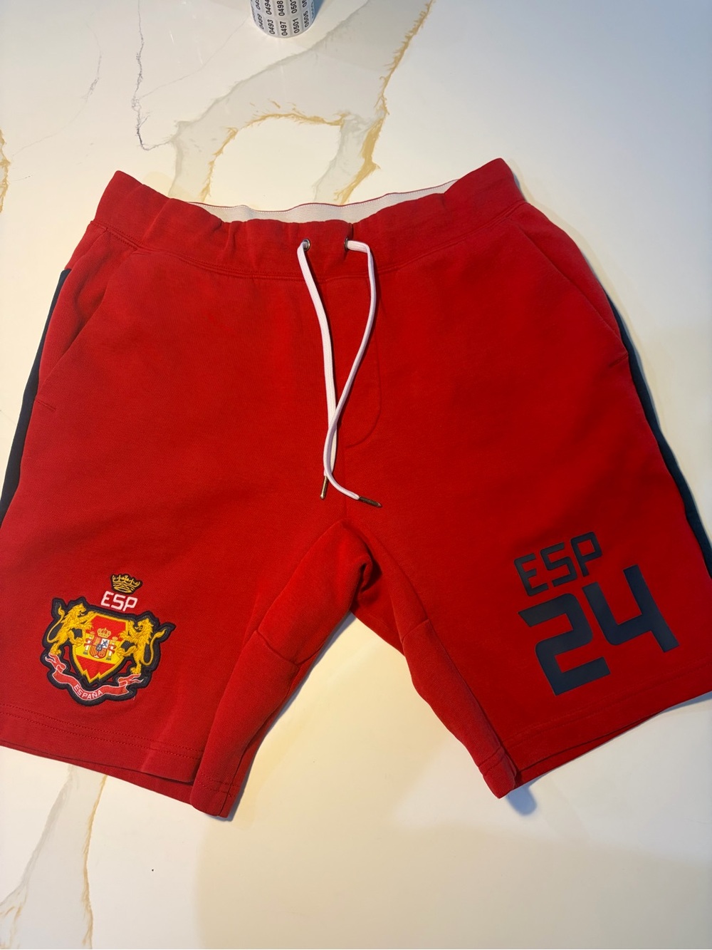 Ralph Lauren Red Athletic ESP 24 Shorts Size Small